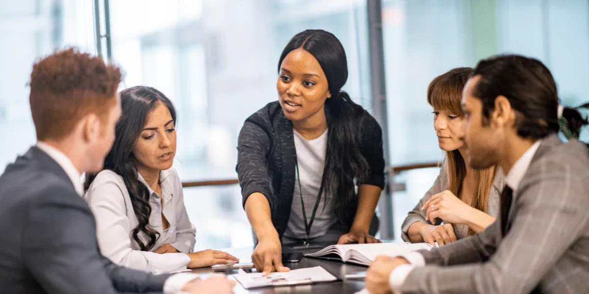 Leadership emotional intelligence at board room table